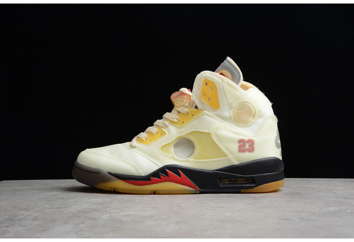 jordan 5 retro ow sail dh8565-100