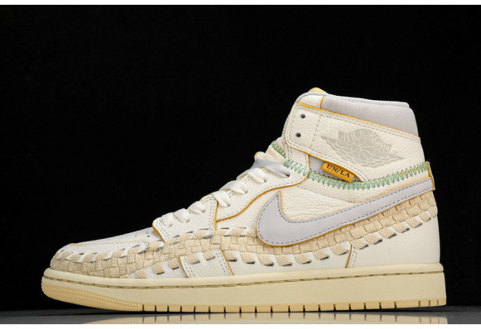 union x air jordan 1 high “woven”  fd2565-100