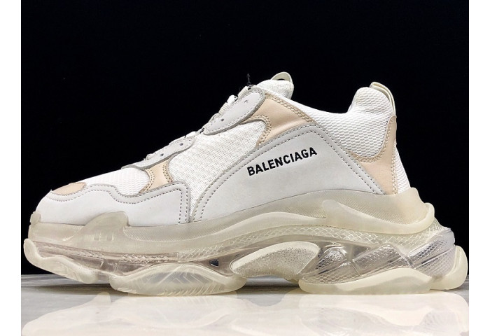 balenga triple s clear sole grey 541624w09o11705