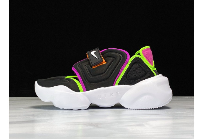 nike aqua rift black fire pink (w) bq4797-001