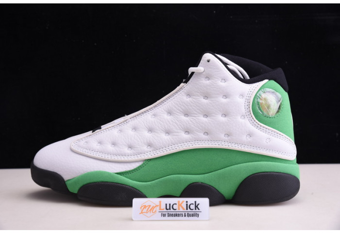 jordan 13 retro white lucky green db6537-113