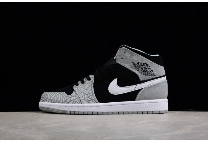 air jordan 1 mid "elephant toe" aj1  dm1200-016