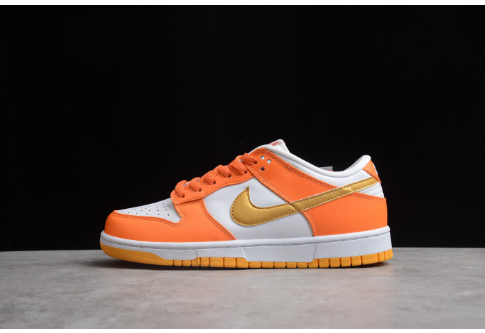 nike dunk low gold/orange/yellow/white cu1726-002
