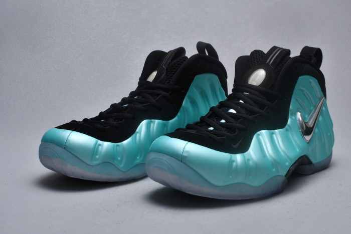 air nike foamposite pro island green 624041-303