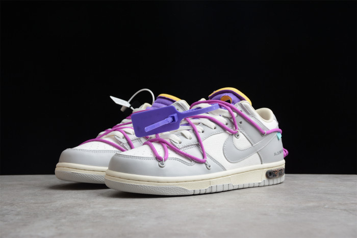 nike dunk low ow lot 28 dm1602-111
