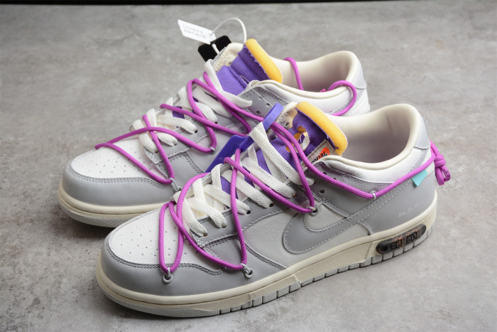 nike dunk low ow lot 28 dm1602-111