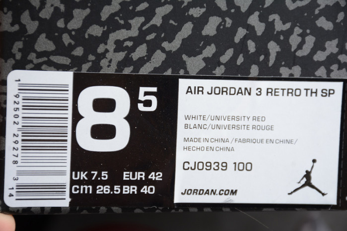 air jordan 3 retro cj0939-100