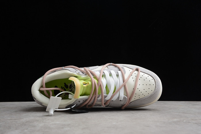 nike dunk low off-white lot 12 - em1602-113