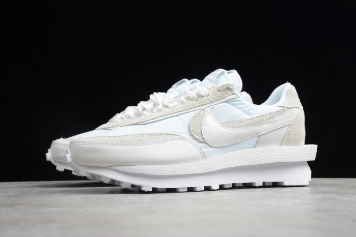 nike ld waffle sacai white nylon   bv0073-101