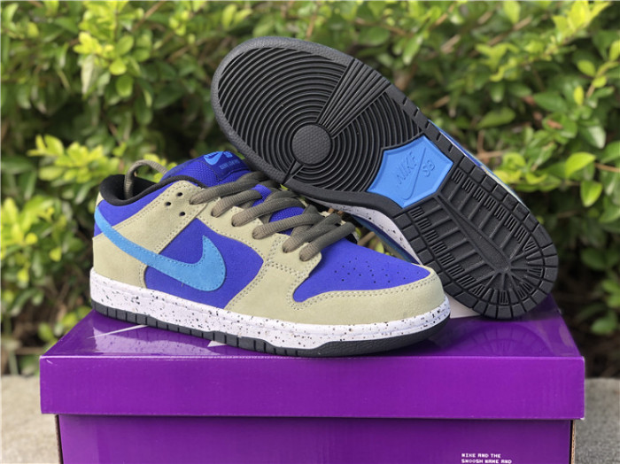 nike dunk low sb celadon bq6817-301