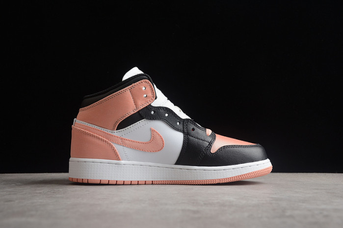 jordan 1 mid light madder root (gs) - dm9077-108