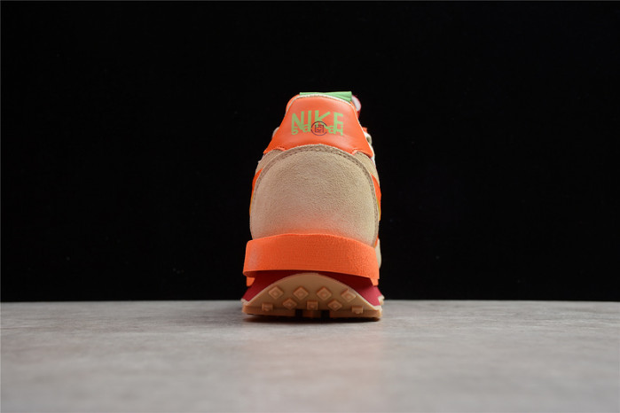nike ldwaffle clot sacai net orange blaze dh1347-100