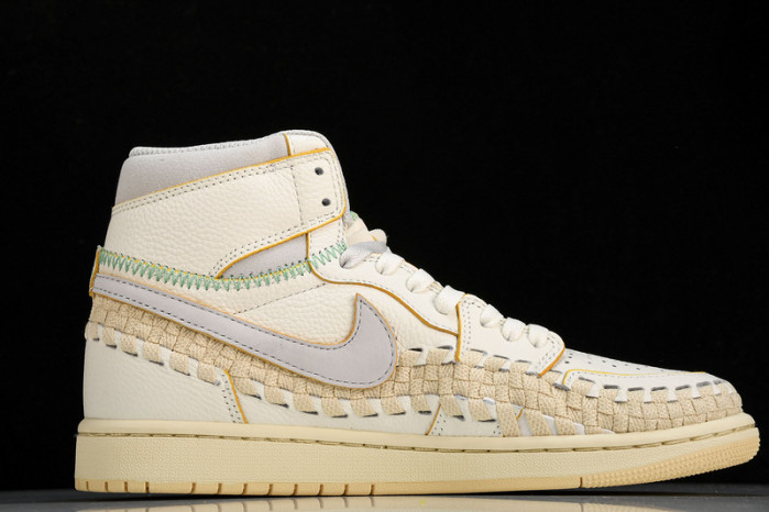 union x air jordan 1 high “woven”  fd2565-100