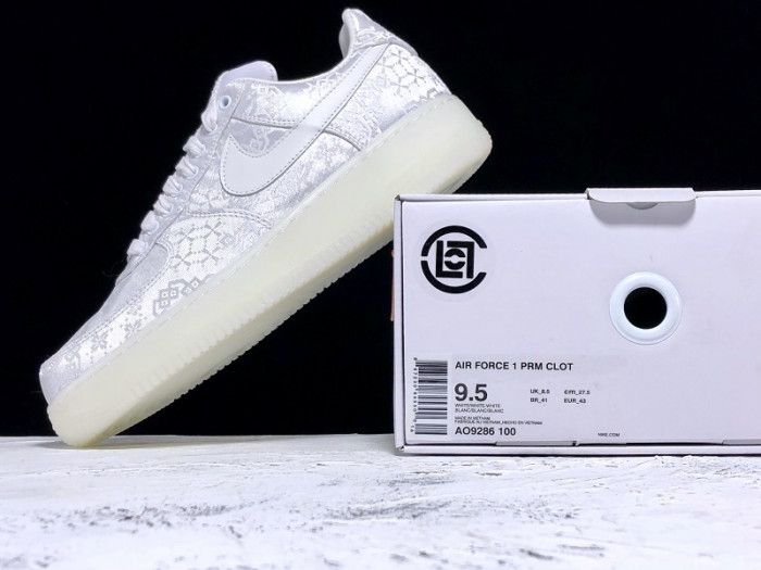 Nike Air Force 1 Low CLOT 1WORLD (2018) AO9286-100