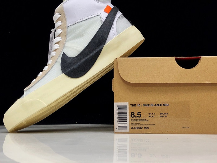 nike blazer mid ow aa3832-100