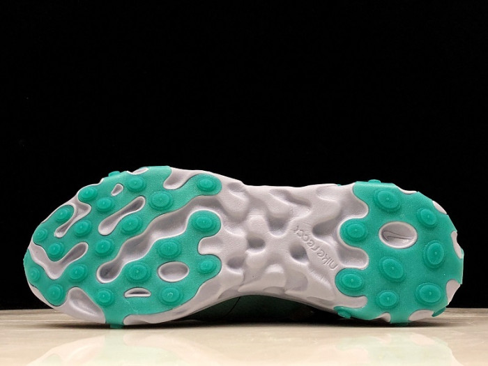 nike react element 87 black neptune green aq1090-005
