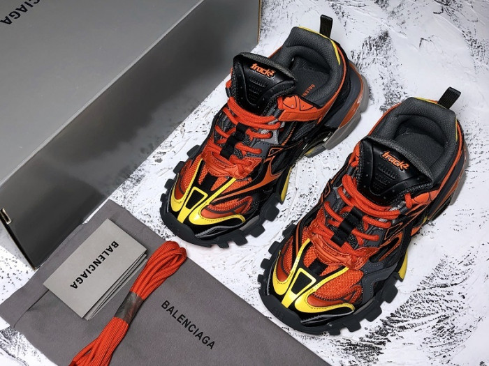 BALENGA SNEAKER TESS.S.GOMMA 4.0 ORANGE BLACK 568614W2GN37560