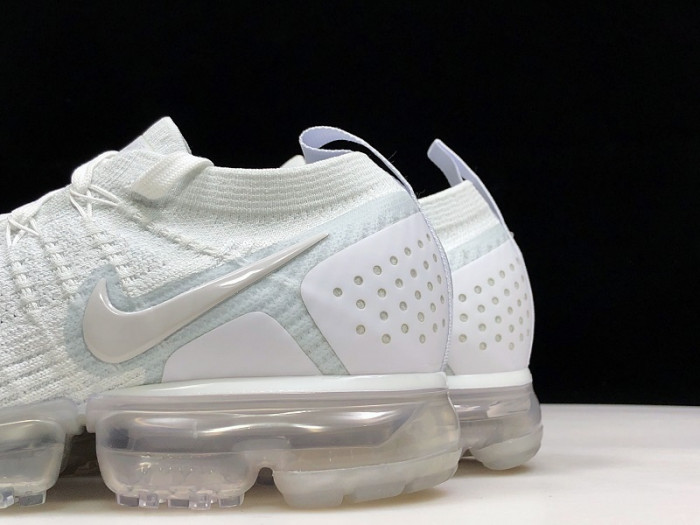 nike air vapormax flyknit 2 white vast grey 942842-105