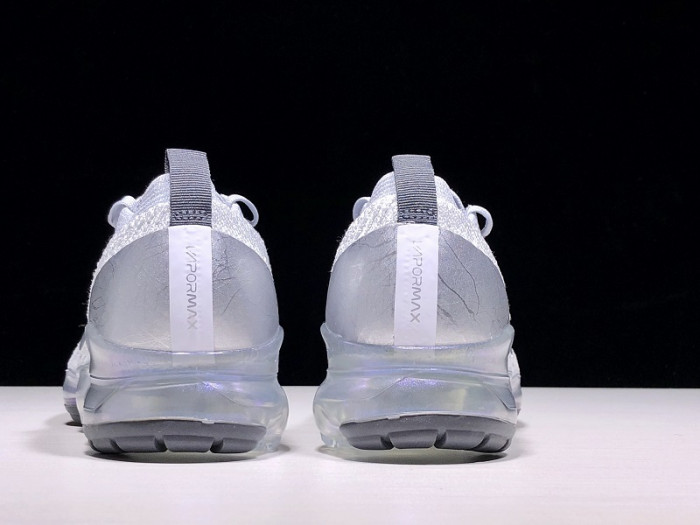 nike air vapormax flyknit 3 white reflect silver aj6900-101