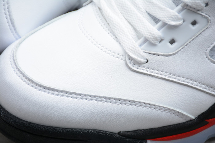 jordan 5 retro fire red silver tongue (2020) da1911-102