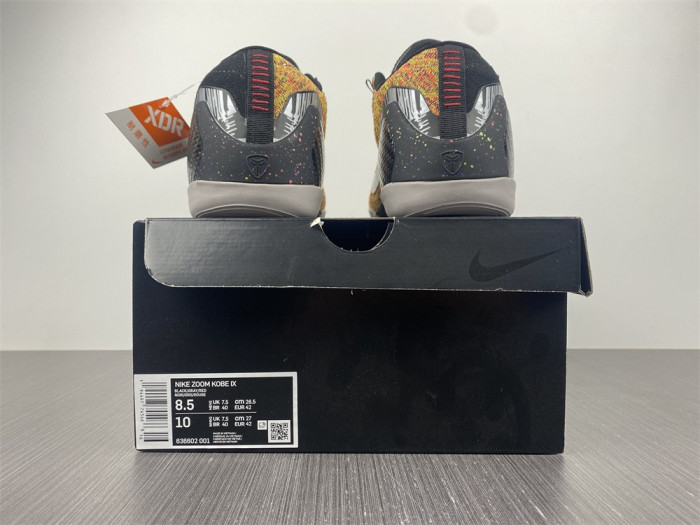 nike zoom kobe ix  636602-001