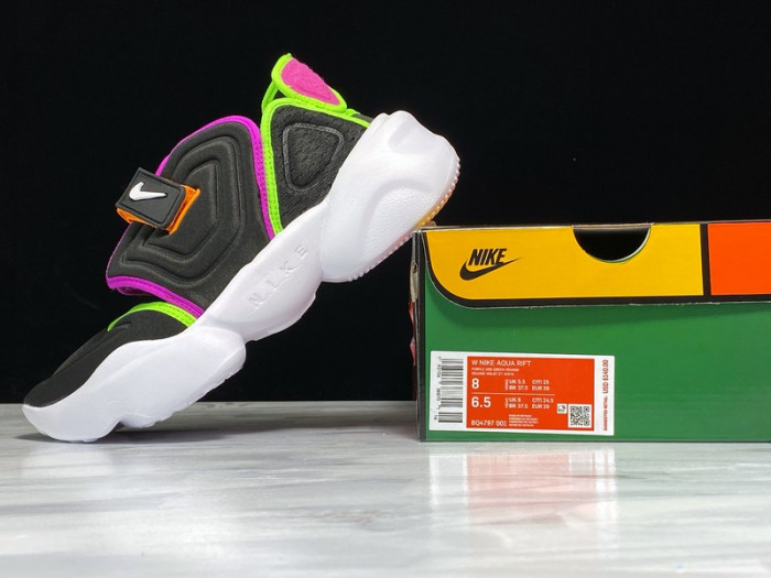 nike aqua rift black fire pink (w) bq4797-001