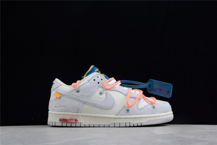 nike dunk low ow lot 19 - dj0950-119