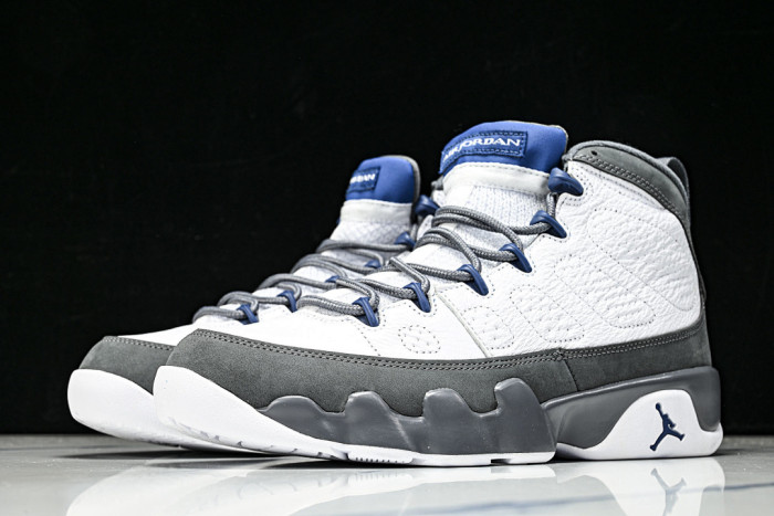 AIR JORDAN 9 White/French Blue-Flint Grey HV4794-100