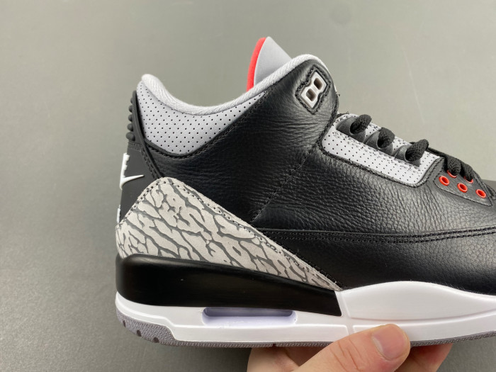 air jordan 3  “black cement”  dn3707-010