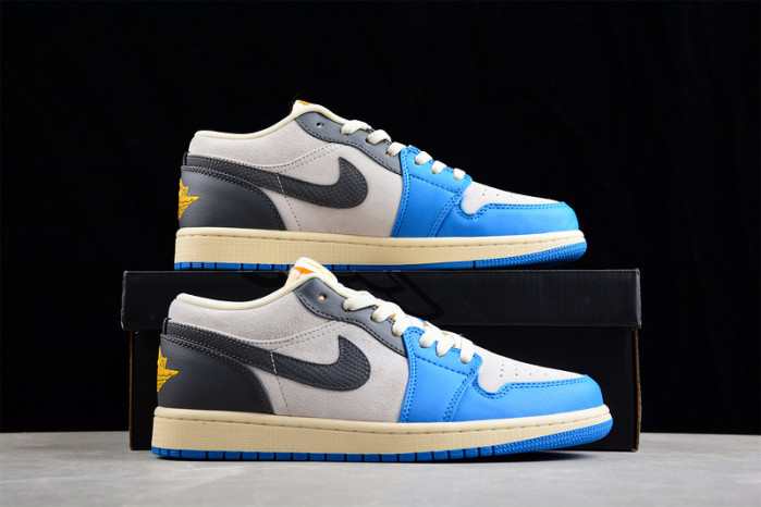 air jordan 1 low "unc grey"  dz5376-469