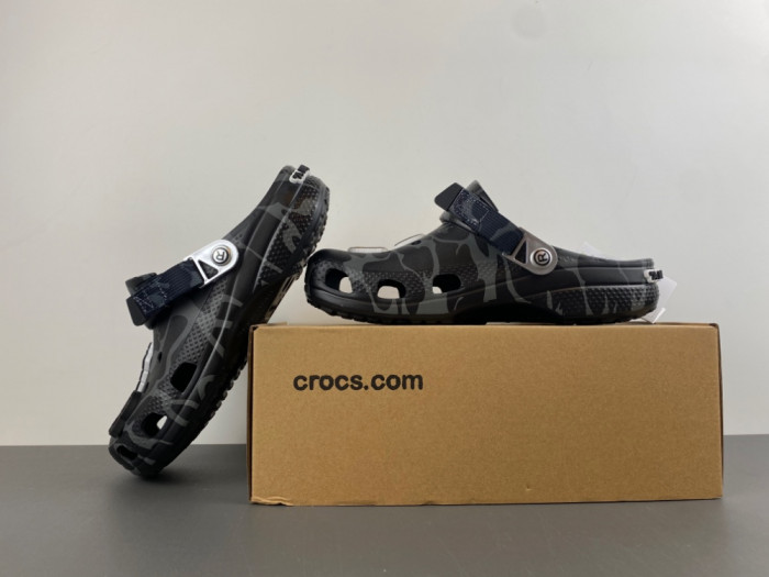 bape x Cr*0*s classic clog 