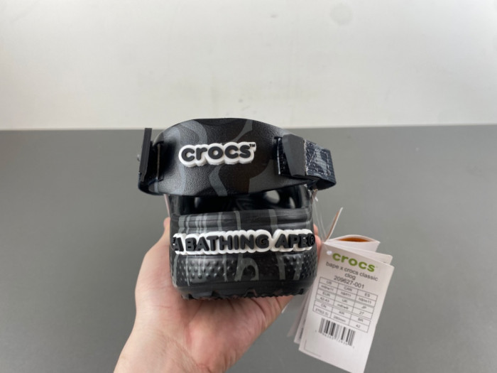 bape x Cr*0*s classic clog 