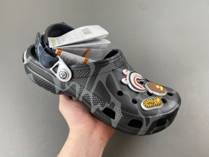 bape x Cr*0*s classic clog 