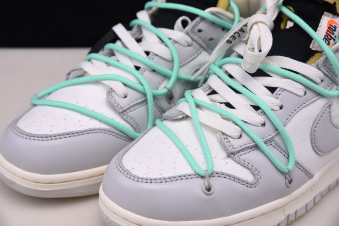 ow x nike sb dunk low 04 of 50 ow white grey green dm1602-114