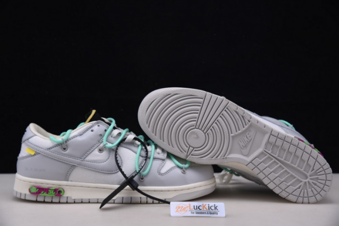 ow x nike sb dunk low 04 of 50 ow white grey green dm1602-114