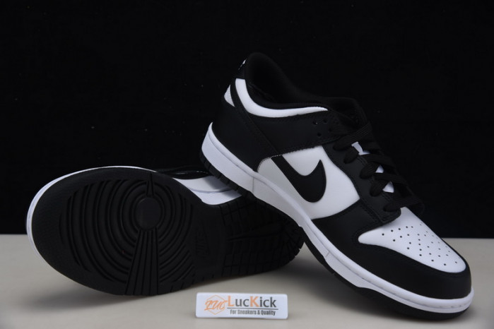 nike dunk low retro white black (2021) dd1391-100