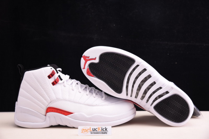 jordan 12 white flame red ct8013-106