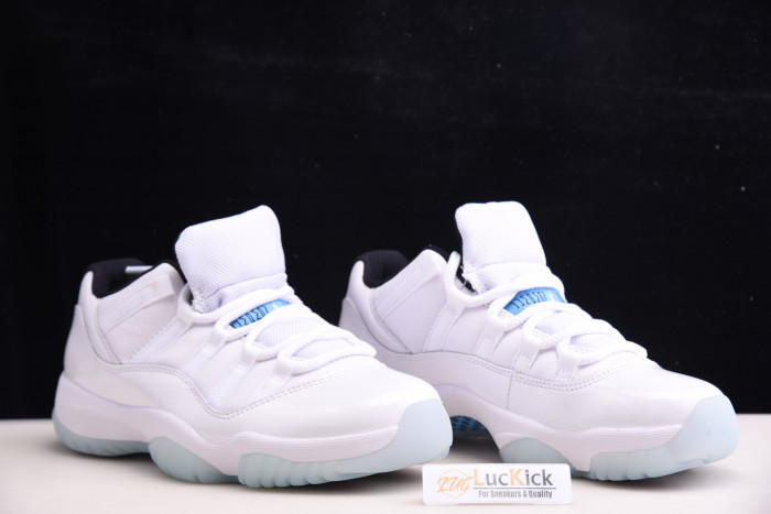 jordan 11 retro low legend blue (gs)  av2187-117