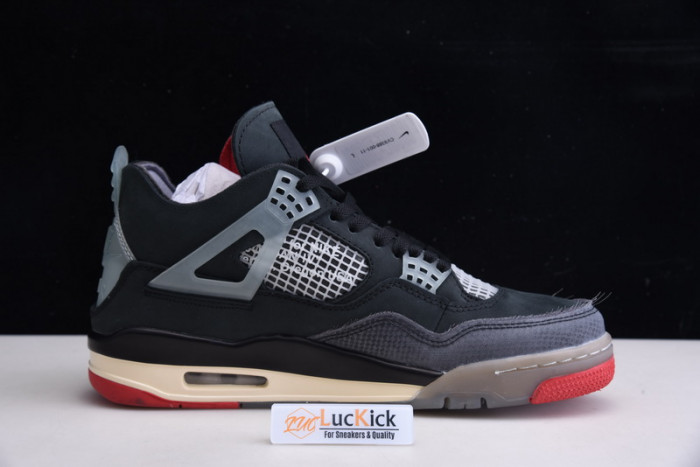 jordan 4 ow x air jordan 4 “bred” cv9388-001