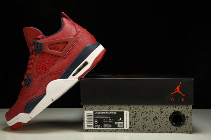 air jordan 4 retro  " se flba gym red"   ci1184-617