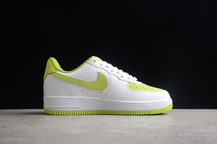 nike air force 1 07 low white lime green af1234-002