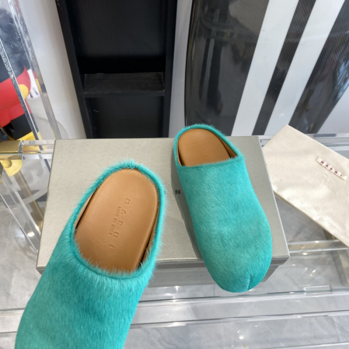ma slide white fussbett sabot loafers   mar-009