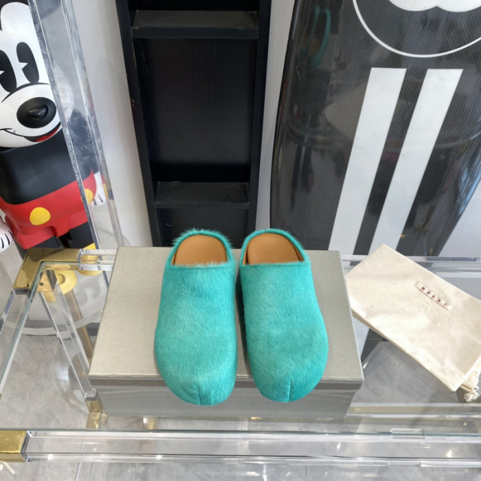 ma slide white fussbett sabot loafers   mar-009