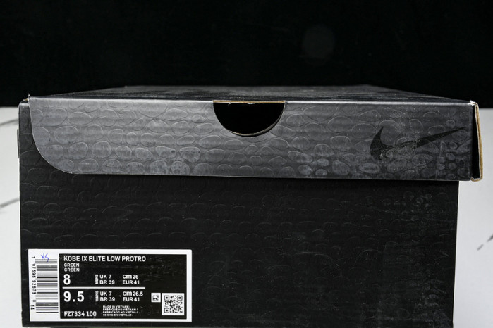 NK Zoom Kobe IX Low Protro "HALO" FZ7334-100