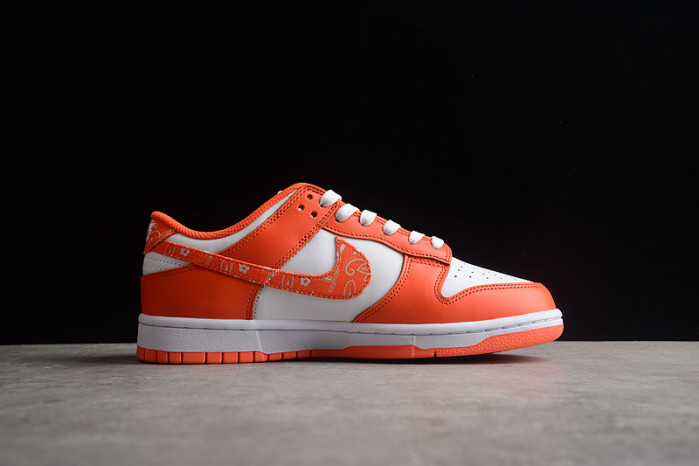 nike dunk low essential paisley pack orange (w)  dh4401-103