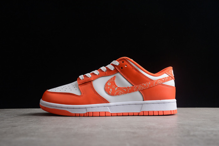 nike dunk low essential paisley pack orange (w)  dh4401-103