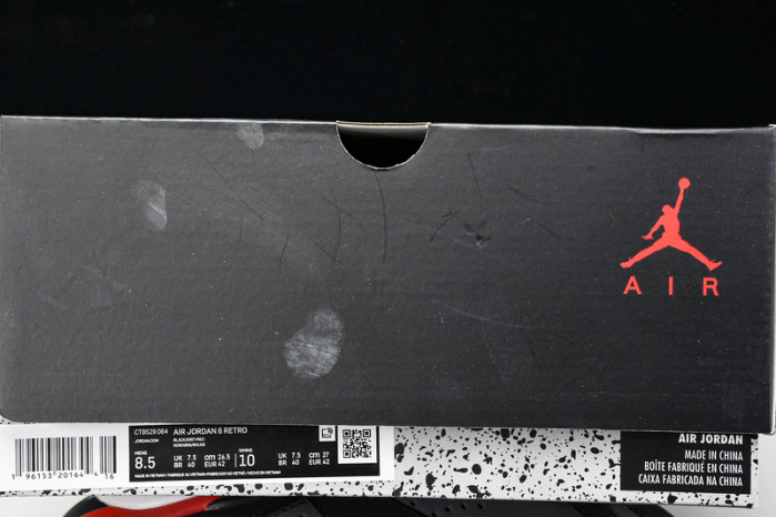 Air Jordan 6 "Fire Red" CT8529-064