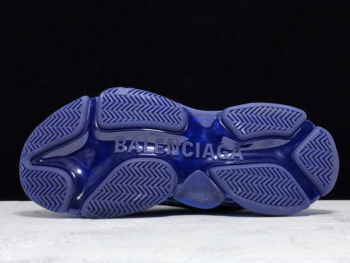 balenga triple s clear sole navy 541624w09o14107