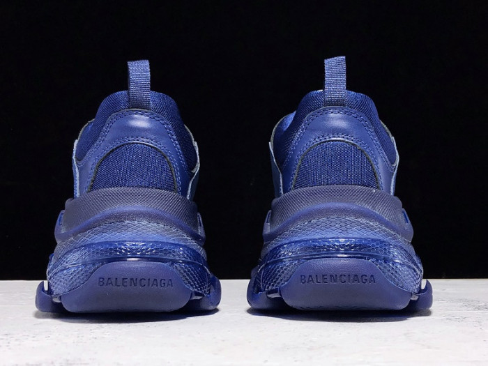 balenga triple s clear sole navy 541624w09o14107