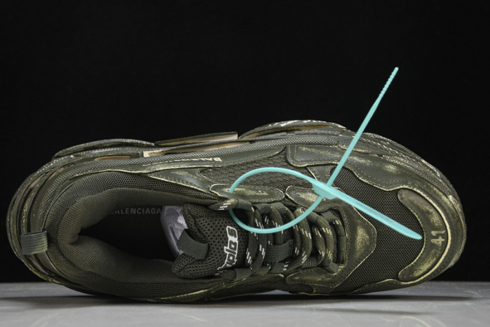 balenga triple s black clear sole    btsbcs-023